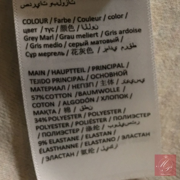 LOST INK Grey Ripped Sleeve Sweatshirt - Picture 7 of 8